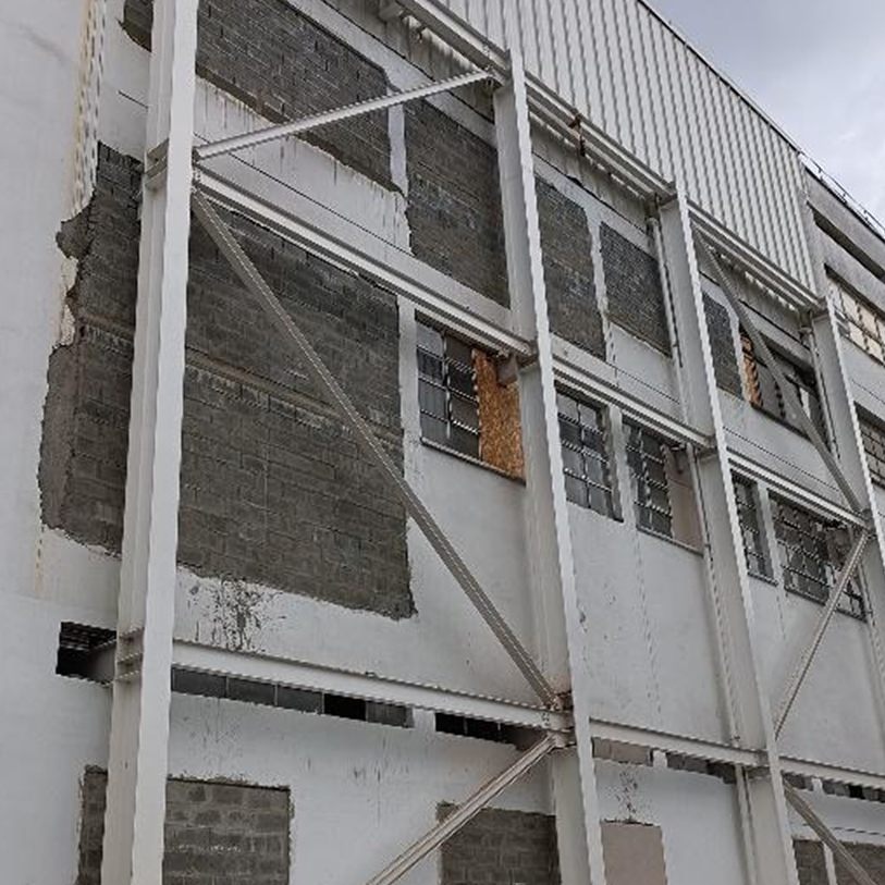 Destilería, estructura Makat e ingreso de equipos, Ingenio Risaralda · Colombina · Ingenio Castilla